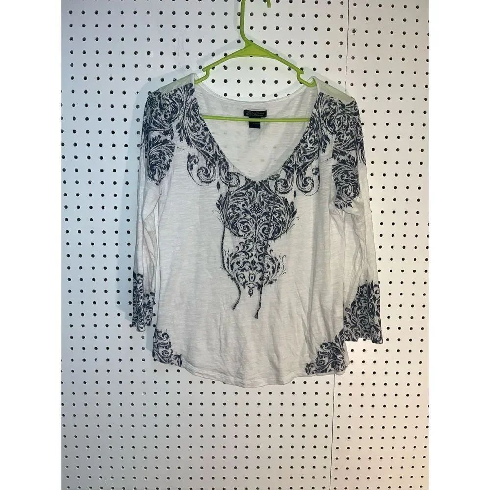 Lucky Brand floral blouse